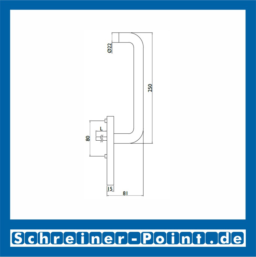 Hebe- Schiebetürgriffe HSG 1000